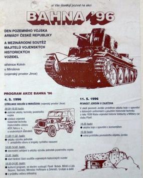 Plakát BAHNA 1996
