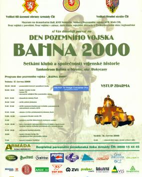 Plakát BAHNA 2000