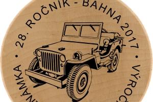 Výroční turistická známka BAHNA 2017 Výroční turistická známka BAHNA 2017